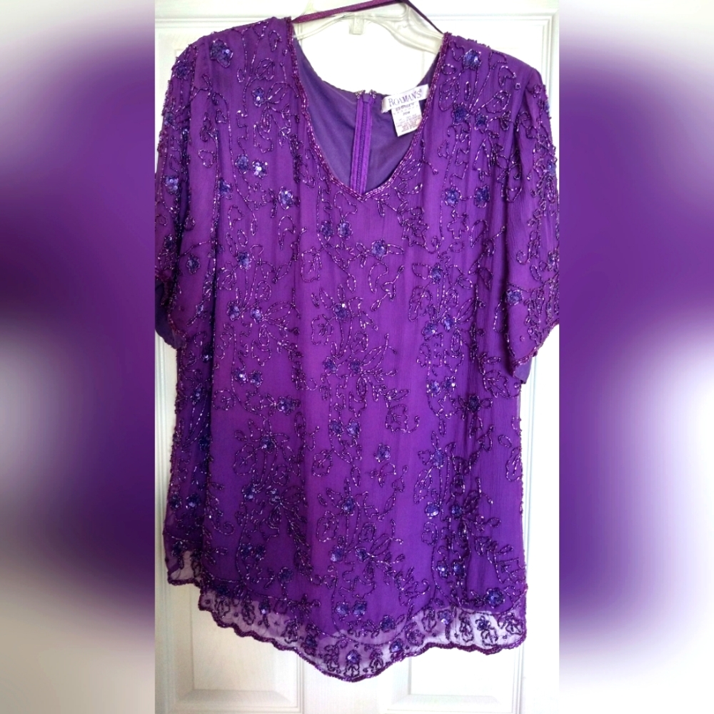 Romans 20W Beaded Top